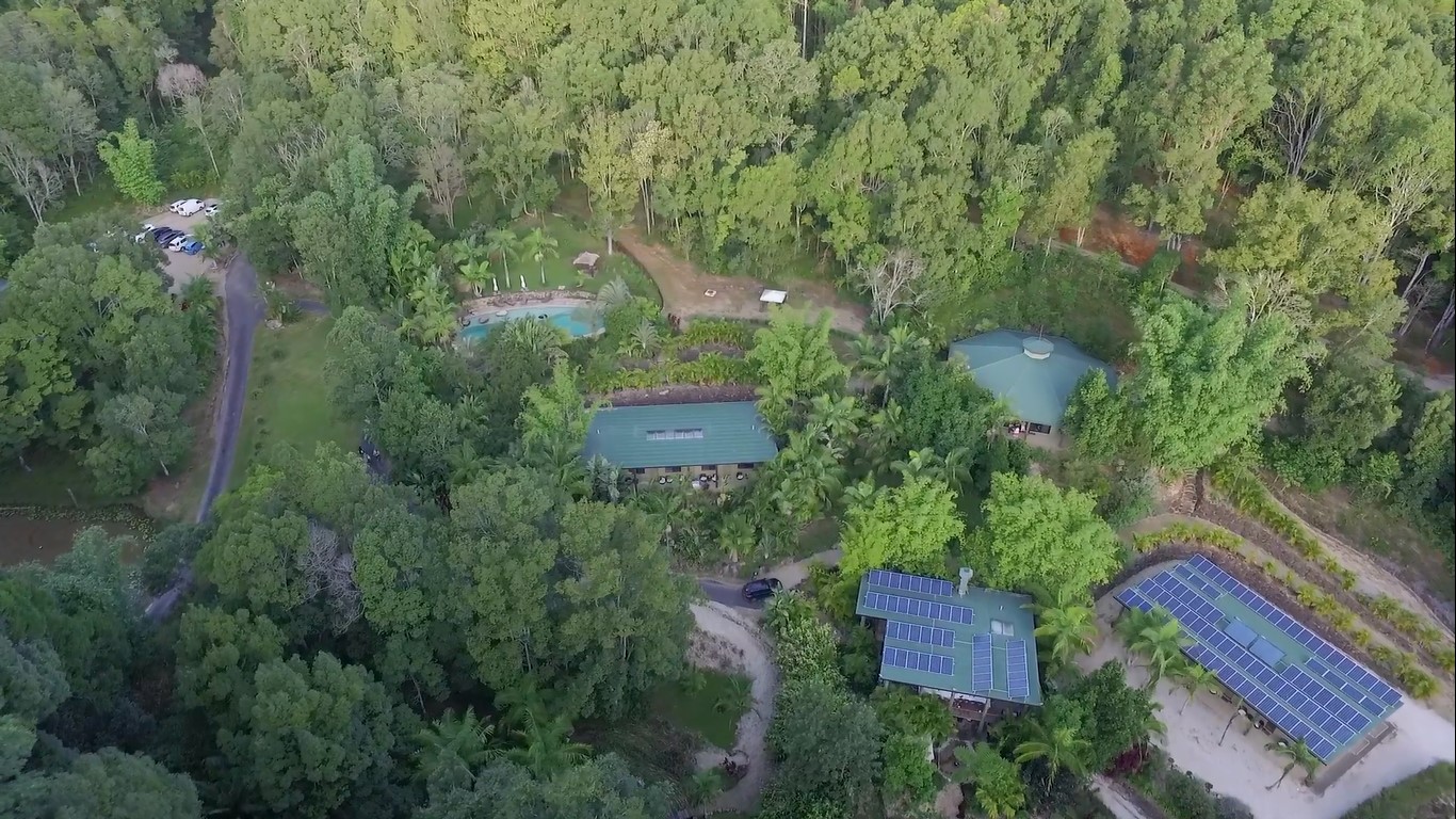 Aerial view of Gymea Group Retreat Centre